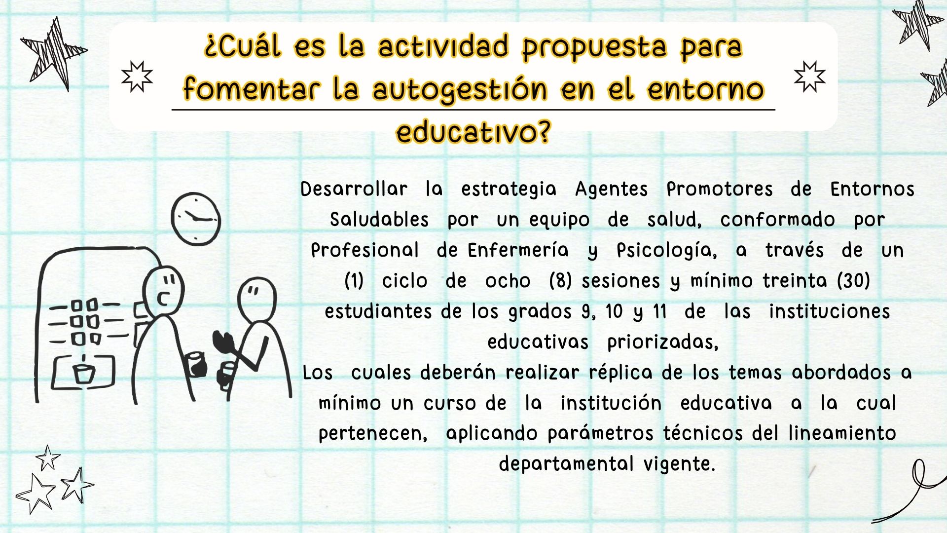 Presentación Encuentro Virtual Doodles Blanco